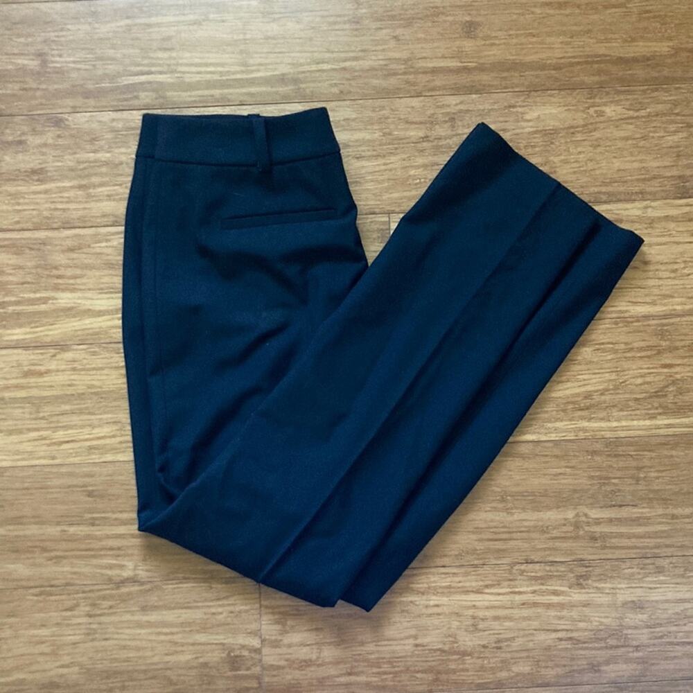 Talbots Black Heritage Bootcut Trousers, Size 6P